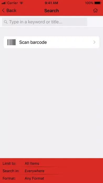 Hawaii State Pub Lib Sys App Screenshots