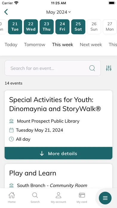Mount Prospect Public Library Screenshots