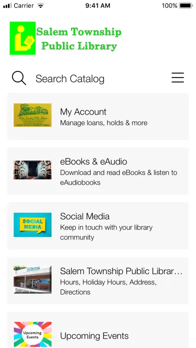 Salem Township Public Library スクリーンショット