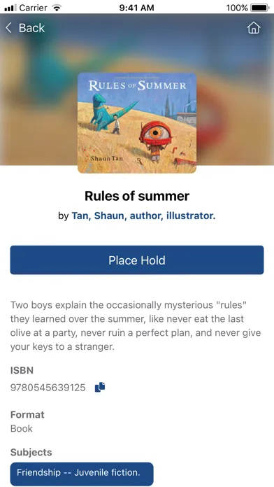 Salem Township Public Library スクリーンショット