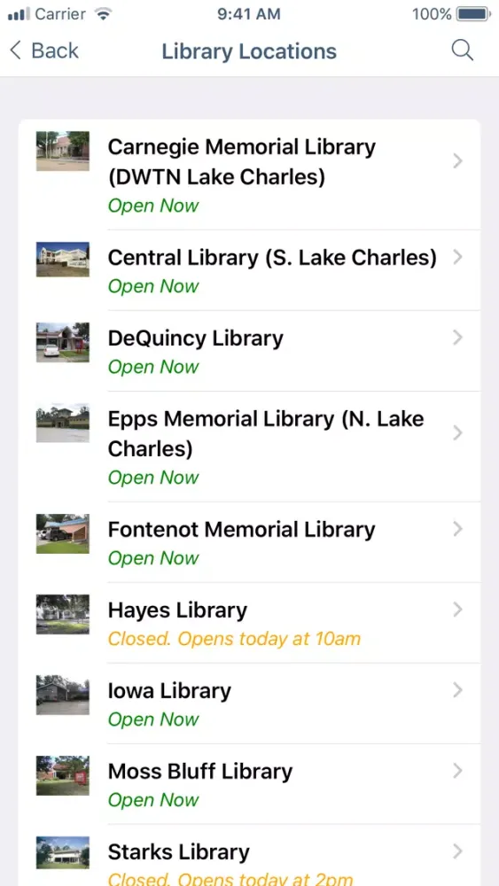Calcasieu Parish Library应用截图