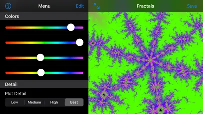 Capturas de pantalla de Fractals