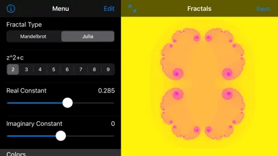 Capturas de pantalla de Fractals