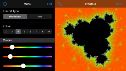 Capturas de pantalla de Fractals