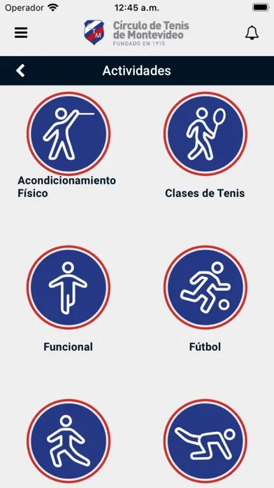 Tangkapan layar Círculo de Tenis de Montevideo