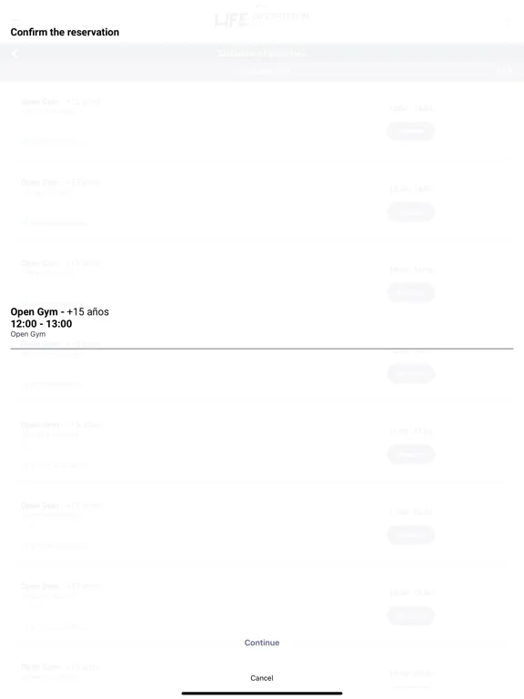 ภาพหน้าจอของ Life Distrito M iPad 