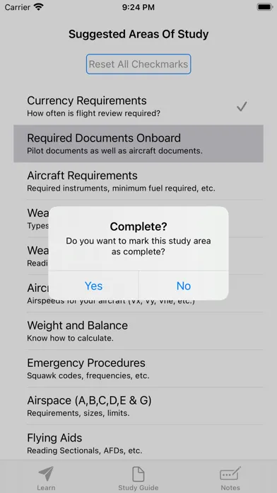 Ảnh chụp màn hình của Aviation Aids