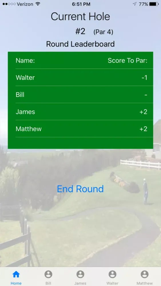 Скриншоты Scorecard Caddie Pro