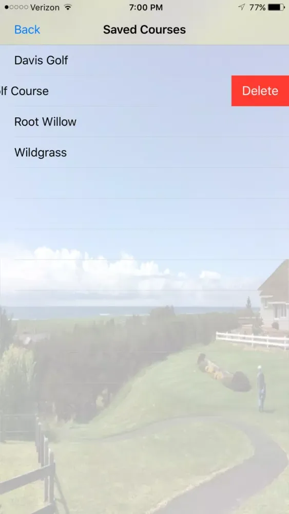 Скриншоты Scorecard Caddie Pro