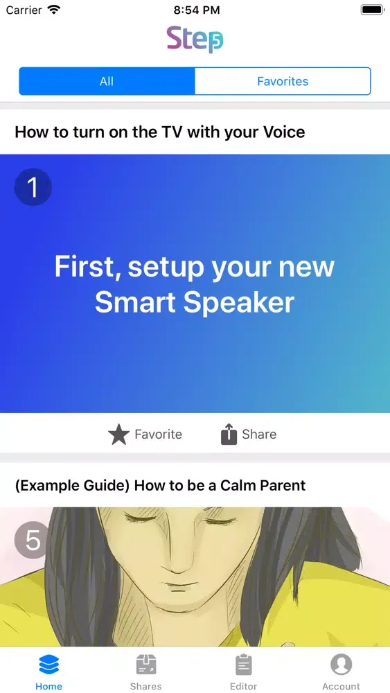 Capturas de pantalla de Step5