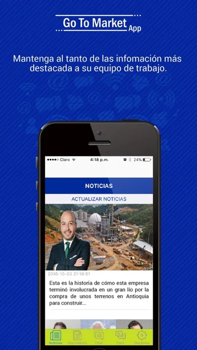 Capturas de pantalla de Argos GoToMarket