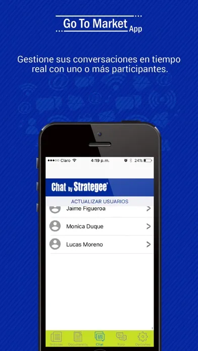 Capturas de pantalla de Argos GoToMarket