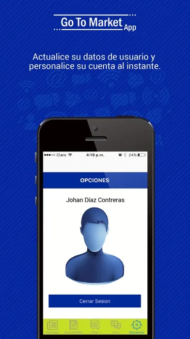 Capturas de pantalla de Argos GoToMarket