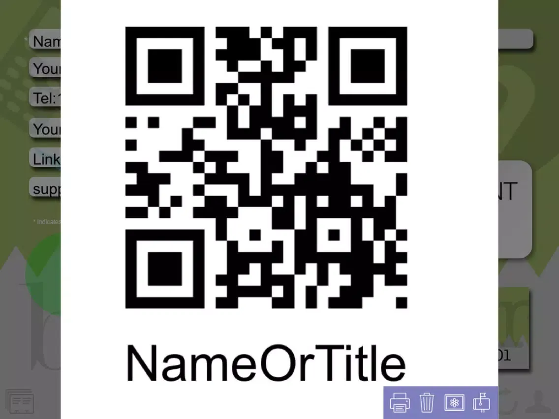 IceBreaker Social Media Business Cards iPad  Ekran Görüntüleri