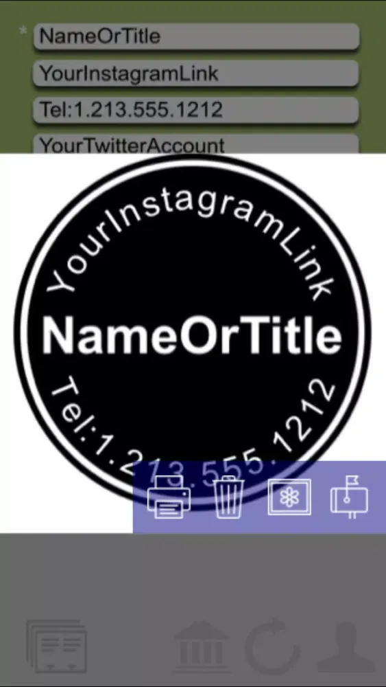 IceBreaker Social Media Business Cards Ekran Görüntüleri