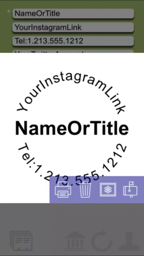 IceBreaker Social Media Business Cards Ekran Görüntüleri