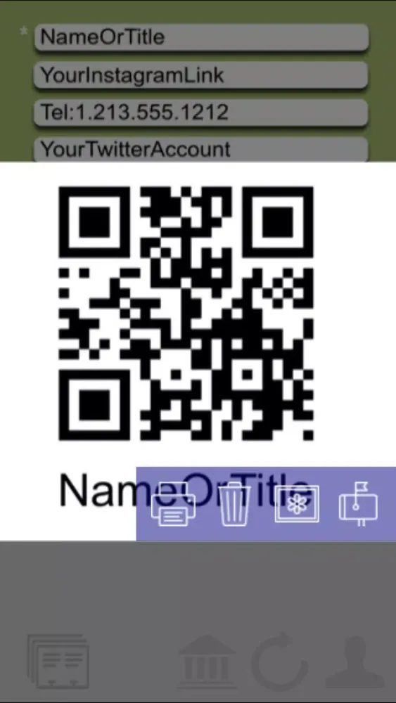 IceBreaker Social Media Business Cards Ekran Görüntüleri