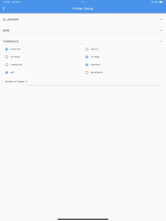 Ảnh chụp màn hình của Quick Banner iPad 