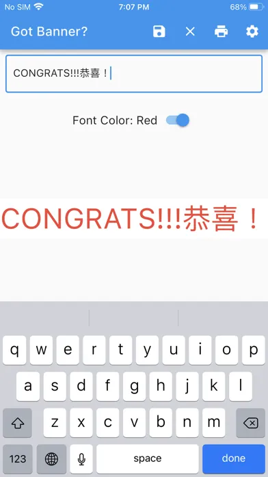 Ảnh chụp màn hình của Quick Banner