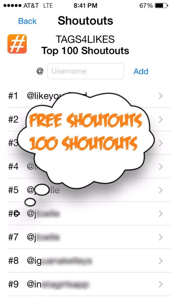 Tangkapan layar Tags4Likes - Copy and Paste HashTags for Instagram - Tags For Likes