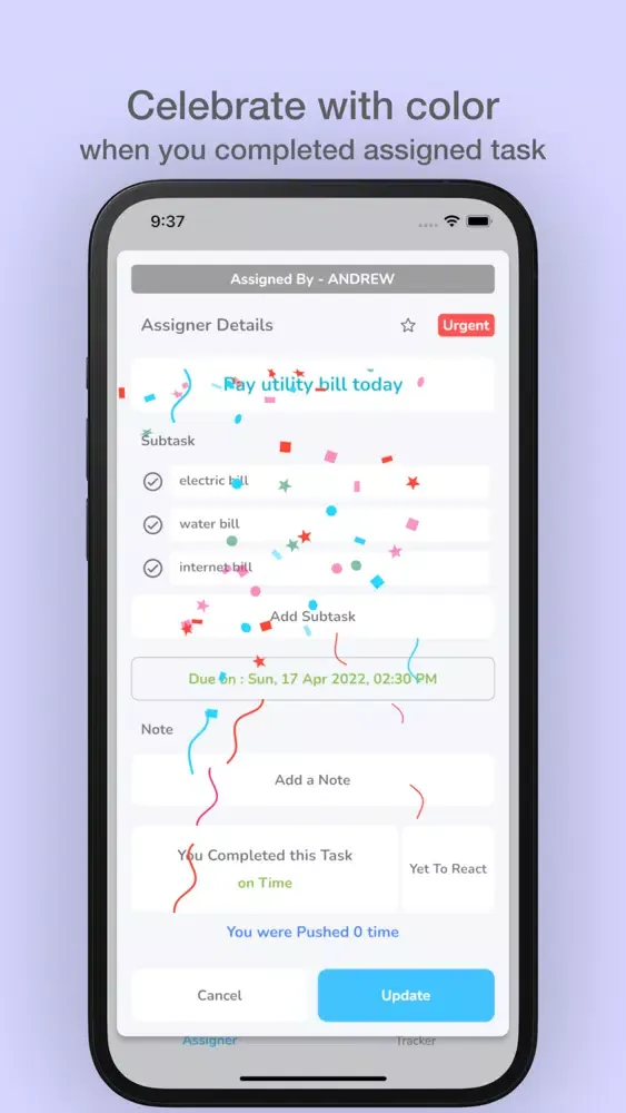 تصاویر TaskDone - Assigner & Tracker