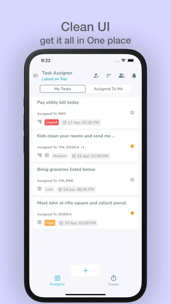 تصاویر TaskDone - Assigner & Tracker