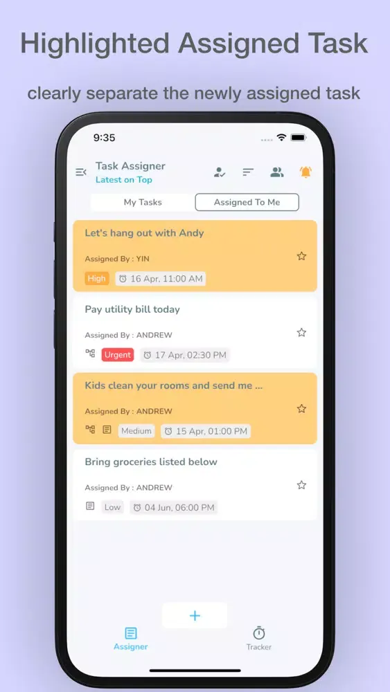 تصاویر TaskDone - Assigner & Tracker