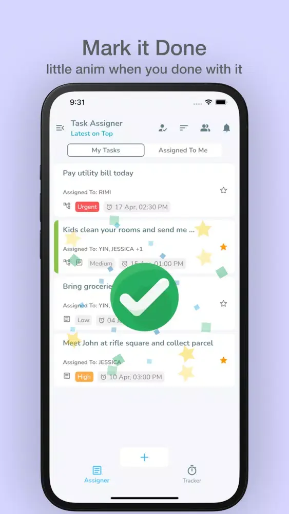 تصاویر TaskDone - Assigner & Tracker