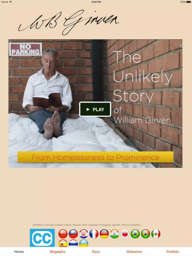 Capturas de pantalla de Unlikely Story LA iPad 