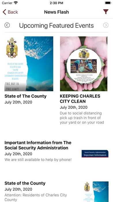 Charles City VA Connect Screenshots