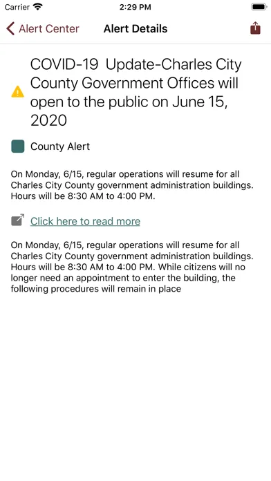 Charles City VA Connect Screenshots