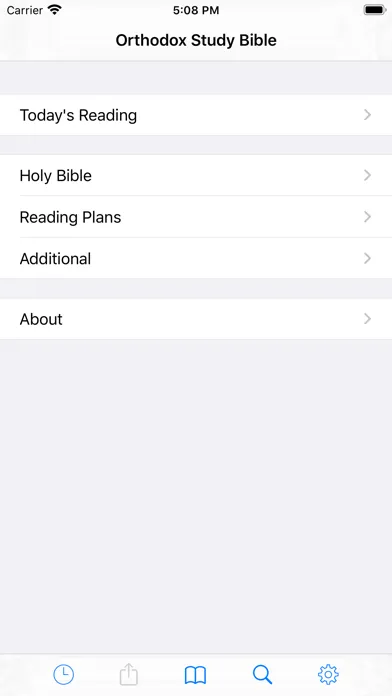 Orthodox Study Bible Screenshots