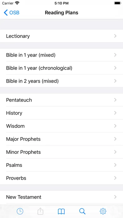 Orthodox Study Bible Screenshots