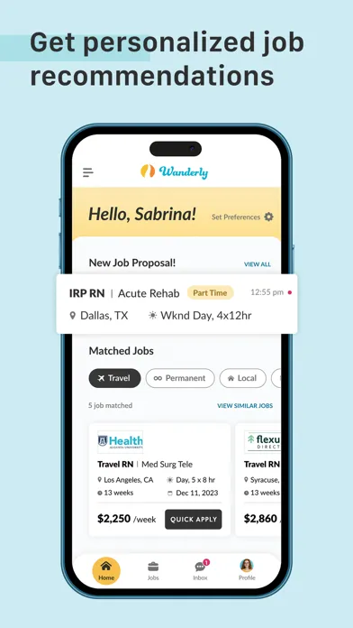 صور Wanderly: Find Healthcare Jobs