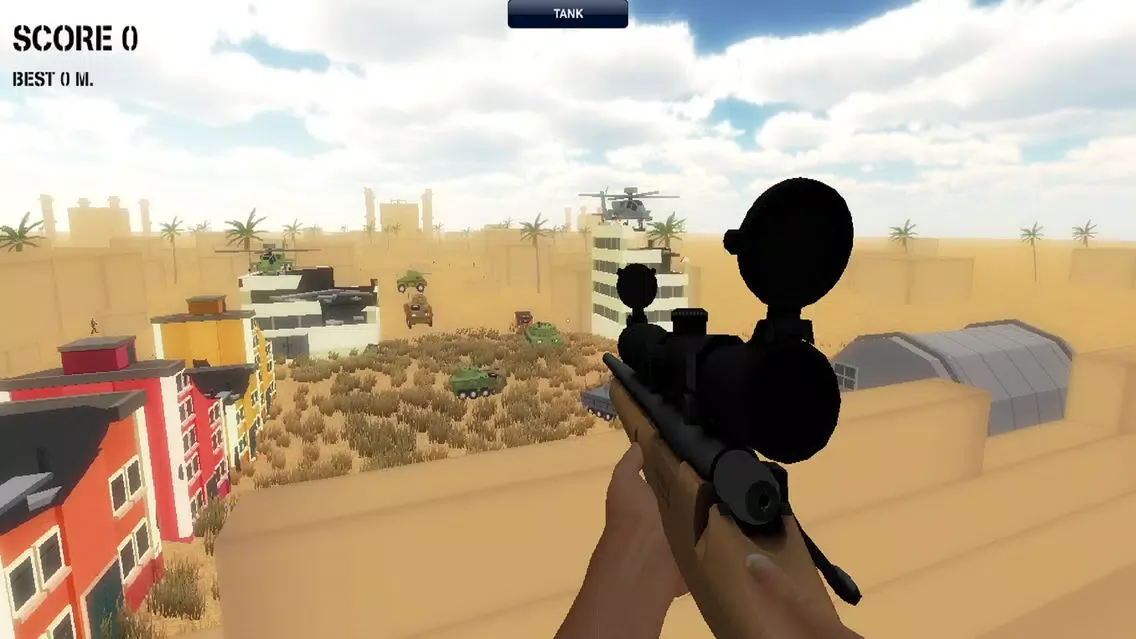 Tank Battle Sniper स्क्रीनशॉट