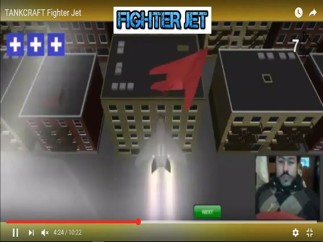 Captures d'écran de Tank craft: Fighter Jet iPad 