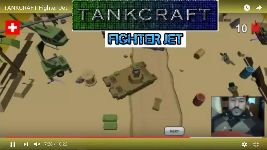 Captures d'écran de Tank craft: Fighter Jet