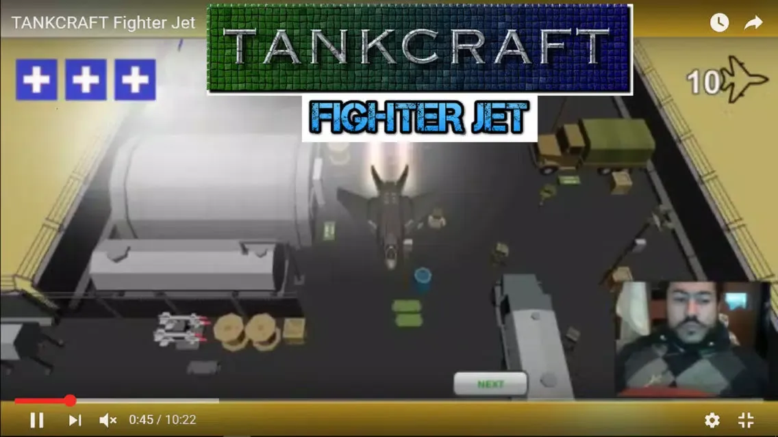 Captures d'écran de Tank craft: Fighter Jet
