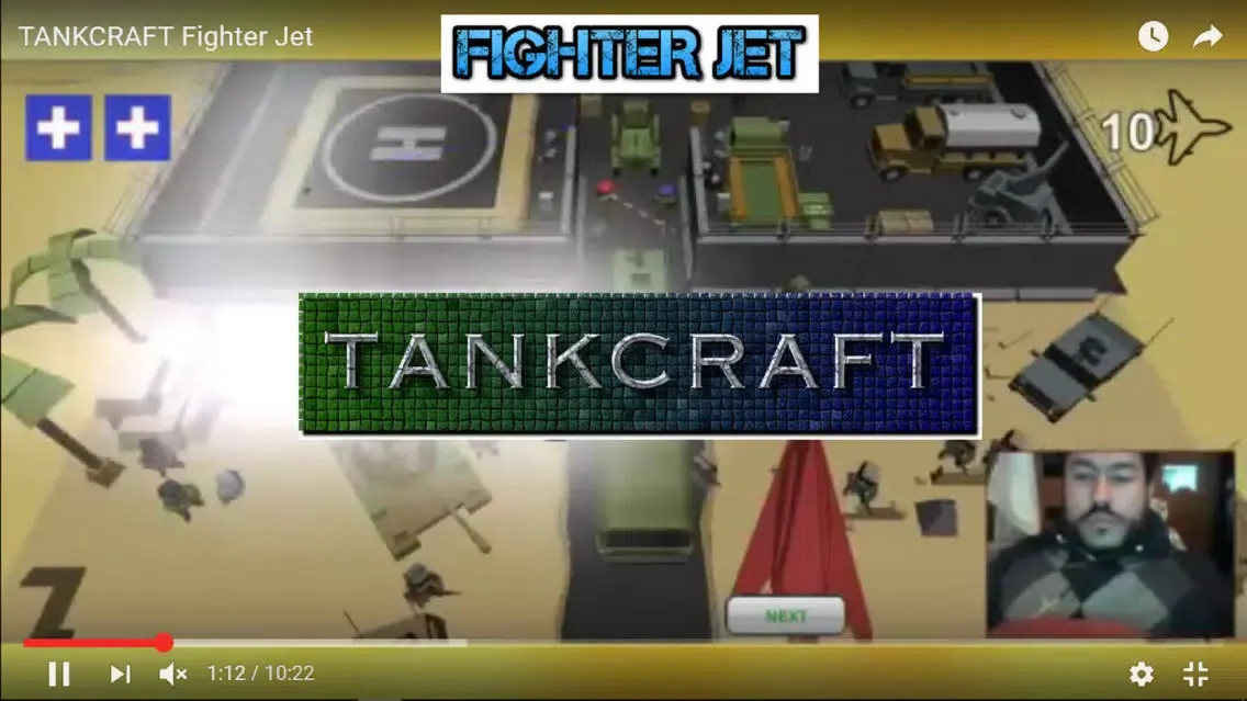 Captures d'écran de Tank craft: Fighter Jet