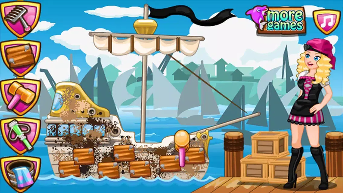 Angela Ship Wash-EN应用截图