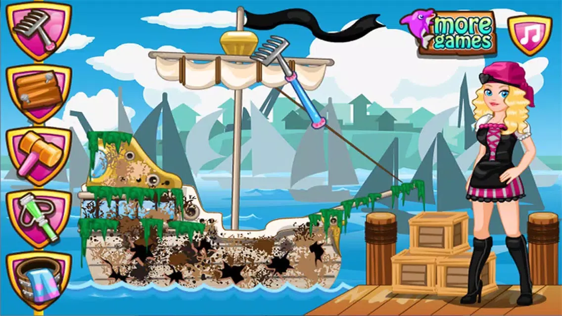 Angela Ship Wash-EN应用截图