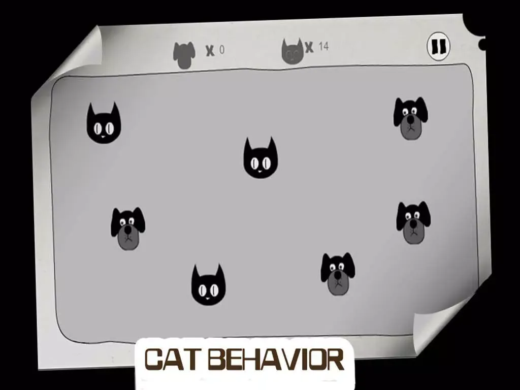 Capturas de tela do Cat behavior iPad 