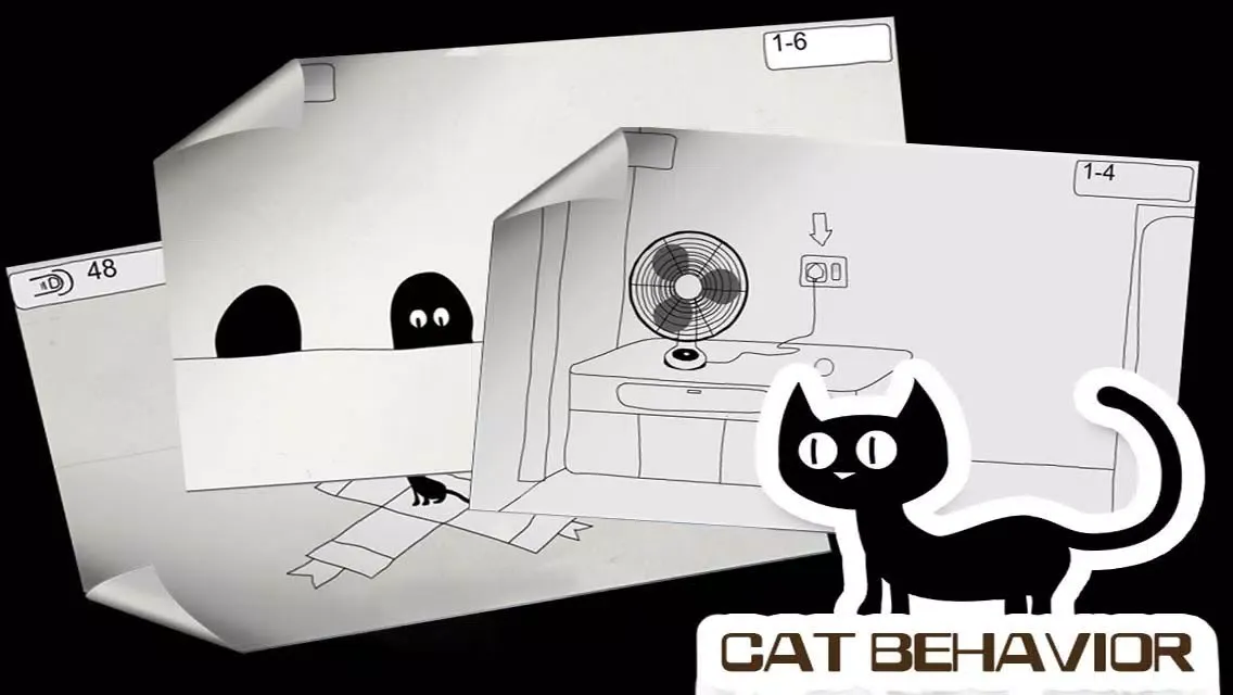 Capturas de tela do Cat behavior