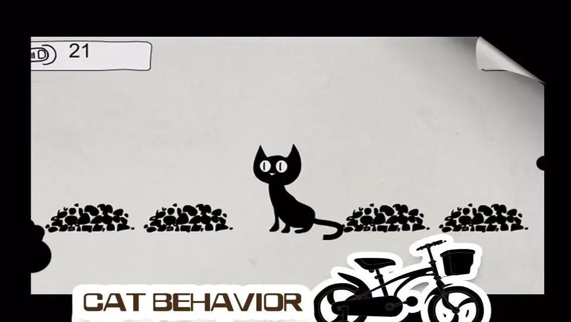 Capturas de tela do Cat behavior