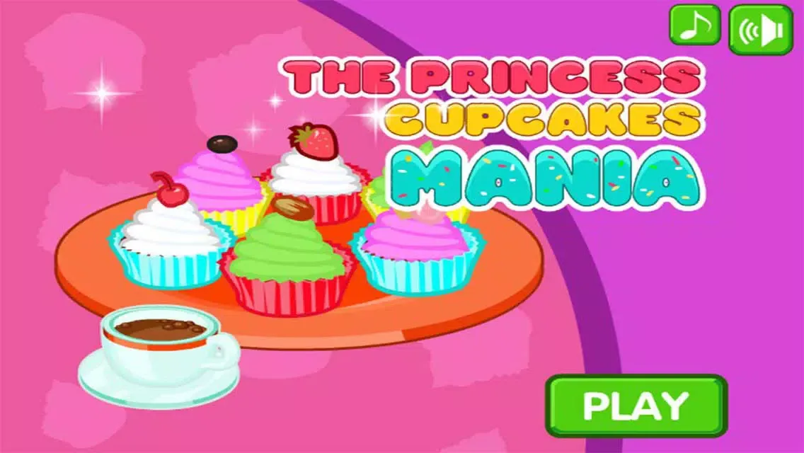 Zrzuty ekranu The Princess Cupcakes Mania-EN