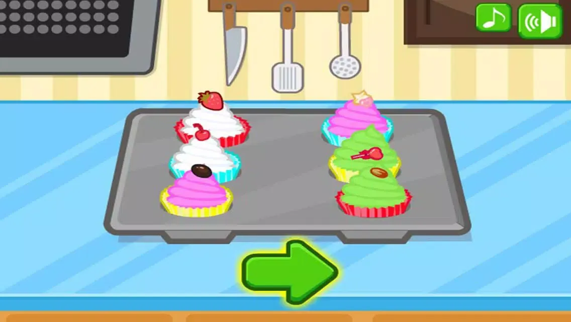 Zrzuty ekranu The Princess Cupcakes Mania-EN