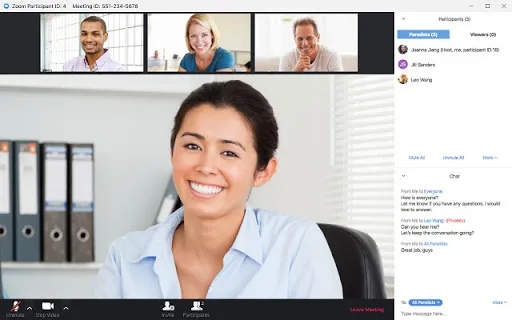 Zoom for Chromebook Screenshots