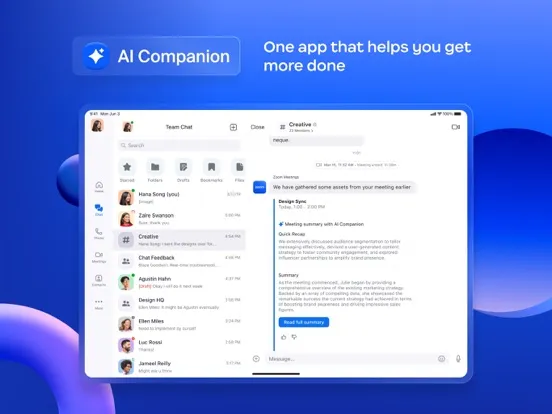 Zoom Workplace for Intune iPad  স্ক্রিনশট