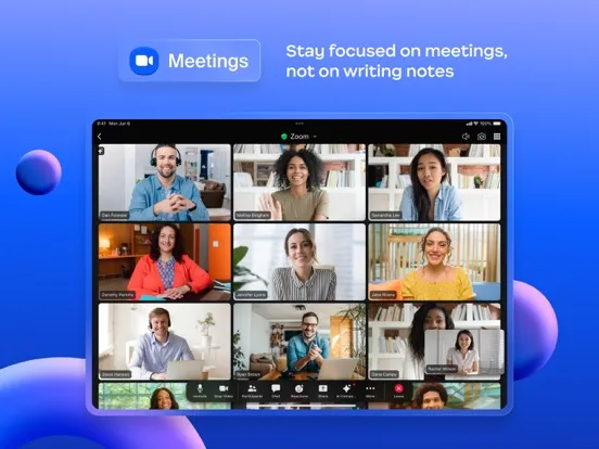 Zoom Workplace for Intune iPad  স্ক্রিনশট