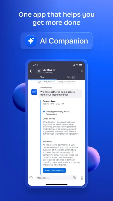 Zoom Workplace for Intune স্ক্রিনশট